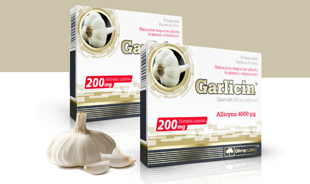 Garlicin. Extract de usturoi ,o sursă pură de alicină!