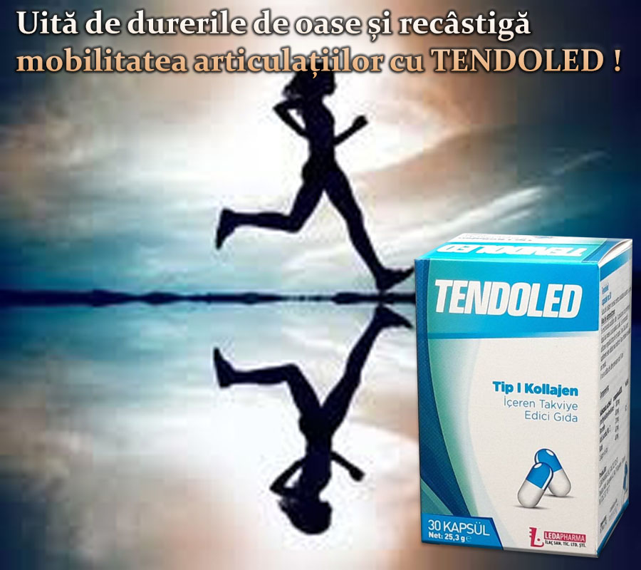 Tendoled- pentru ameliorarea durerii, reducerea inflamației și accelerarea recuperării.
